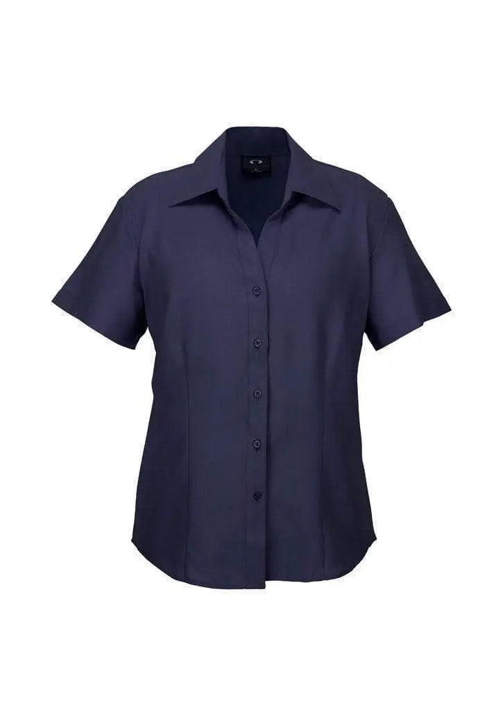 Biz Collection Women’s Plain Oasis Short Sleeve Shirt Lb3601 Metro Workwear.